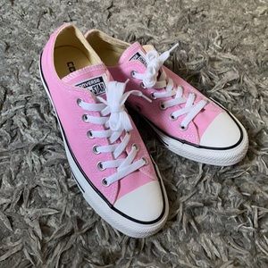 Brand New Pink low-top converse